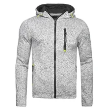 

Autumn and Winter Men's Hooded Windproof Solid Color Men's Windbreaker Coat Oversized Coat Fashionable Men's Zipper Thick Coat