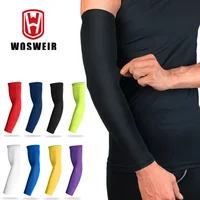 WOSWEIR Sports Arm Compression Sleeve Basketball Cycling Arm Warmer Summer Running UV Protection Volleyball Sunscreen Bands 1