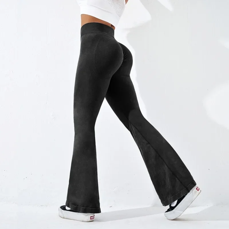 Women Seamless High Waist Wide Leg Leggings