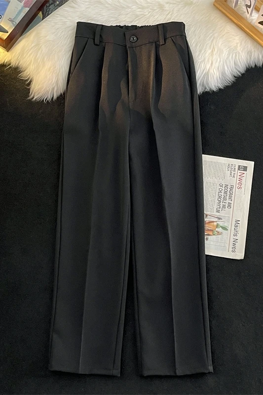Korean Style Suit Pants Men Slim Fashion Solid Color Business Society Dress Pants Men Straight Pants Men Formal Trousers M29 6