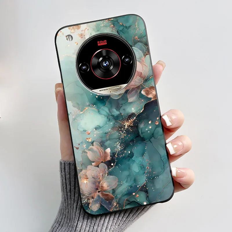 Aesthetic Luxury Soft Silicone Cover for ZTE Nubia Focus 2 Ultra 5G - Cute & Cool Design for Boys & Girls