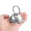 Metal Creative Desktop Photo Holder Vertical Number Plate Business Card Holder Wedding Table Number Card Holder Message Holder 4
