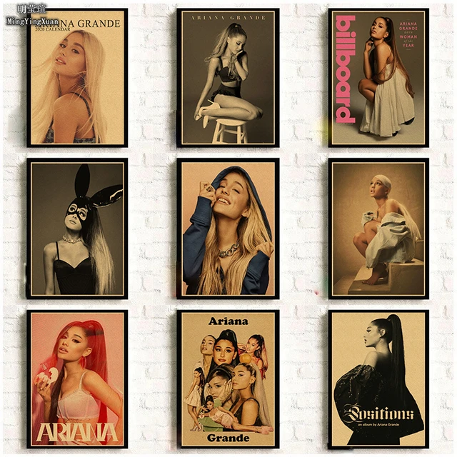 Sexy Ariana Grande Poster Wall Pictures for Living Room Home Decoration  Decor Ariana Grande Wall Sticker Room Decor gift - AliExpress