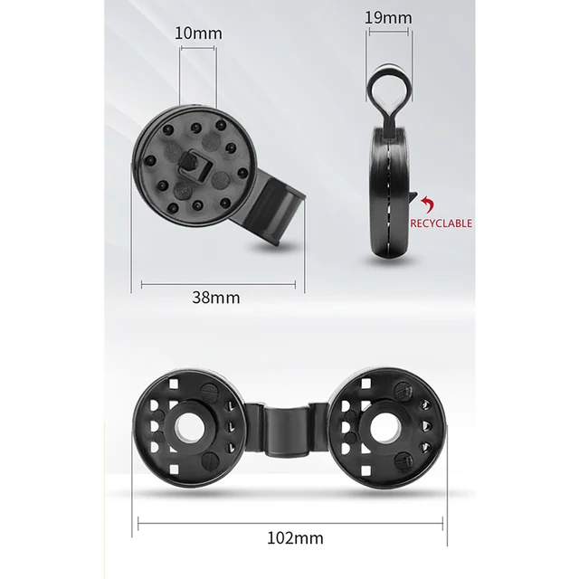 50/100Db Árnyalatok Háló Műanyag Klip Árnyék Pergola Ruhadarabok Árnyékolás Napellenző Klipek Sátor Nettó Klipkerti Épületek - Image 6