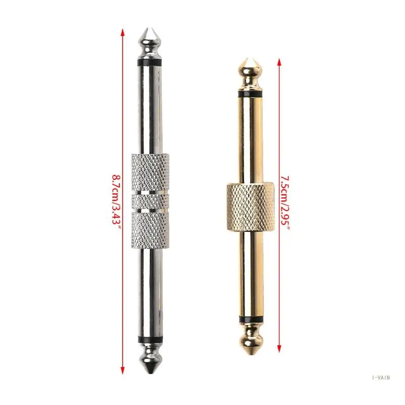 

M5TC 1/4 "6,35 мм моноразъем «папа-папа» переходник для гитарной педали эффектов