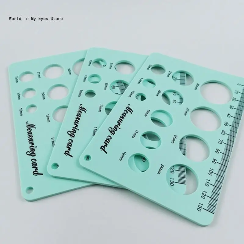 124D Electric Breast Flange Insert Flange Measuring Card Breastpump Shield Insert Breastpump Part Accessories