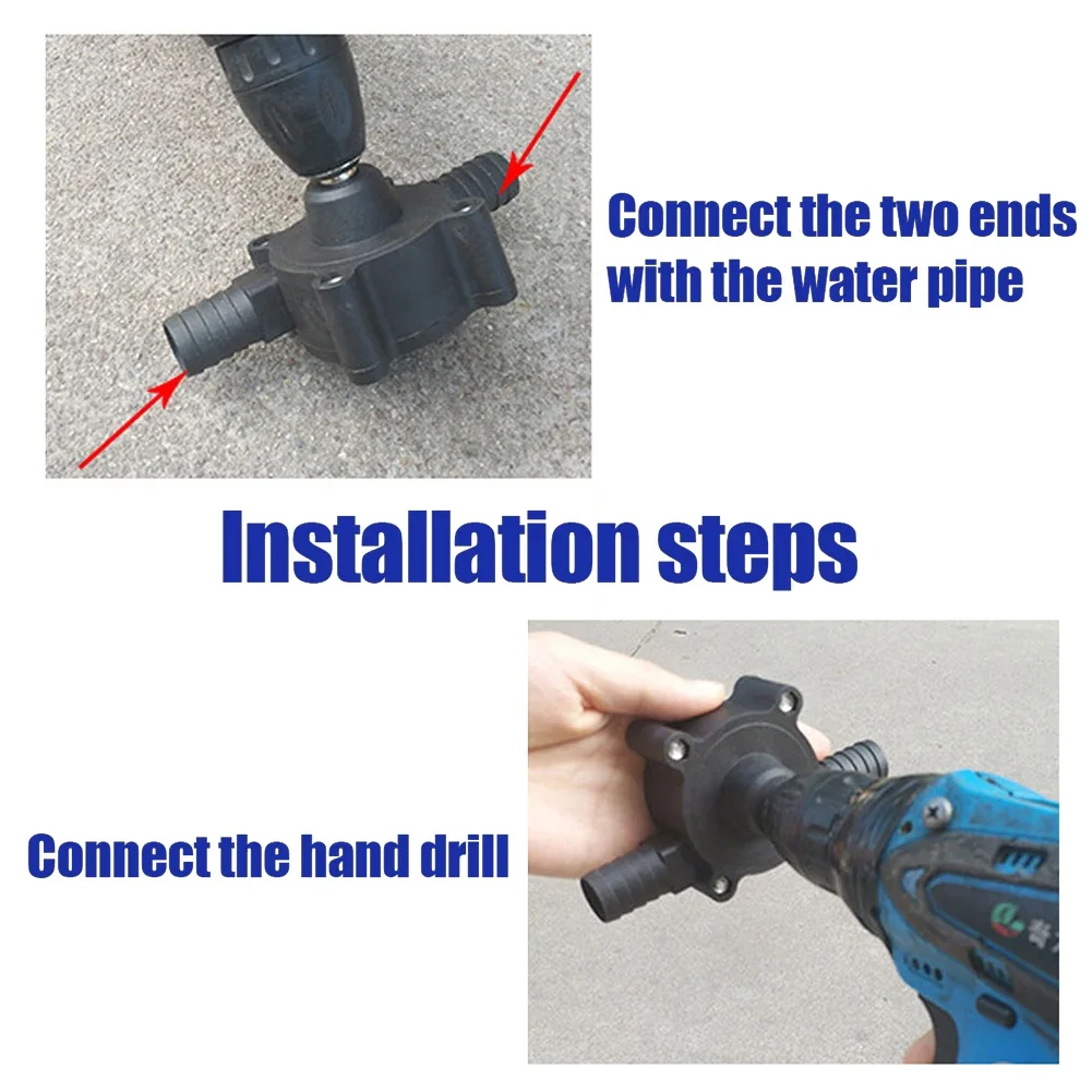 Household Water Pump Cordless Electric Screwdriver Hand Drill Self Priming Pump Elements Personal Car Part Ornaments