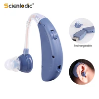 Elderly Hearing Aid Rechargeable Digital Hearing Aids BTE Deafness Hearing Loss Sound Amplifier Wireless The Listening Device 1
