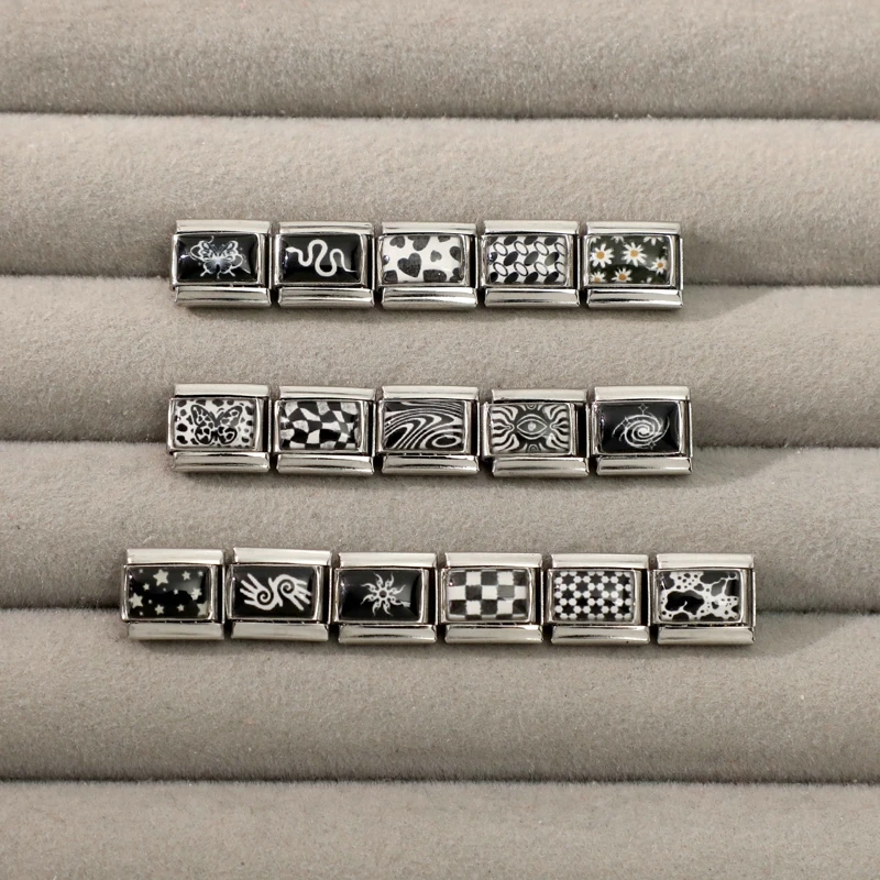 Italian Series Charm 9mm Stainless Steel Jewelry