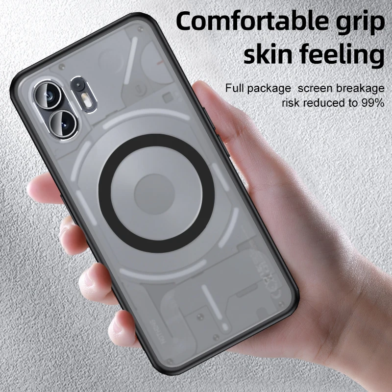 Shockproof Magnetic Wireless Charging Protective Case with Airbags