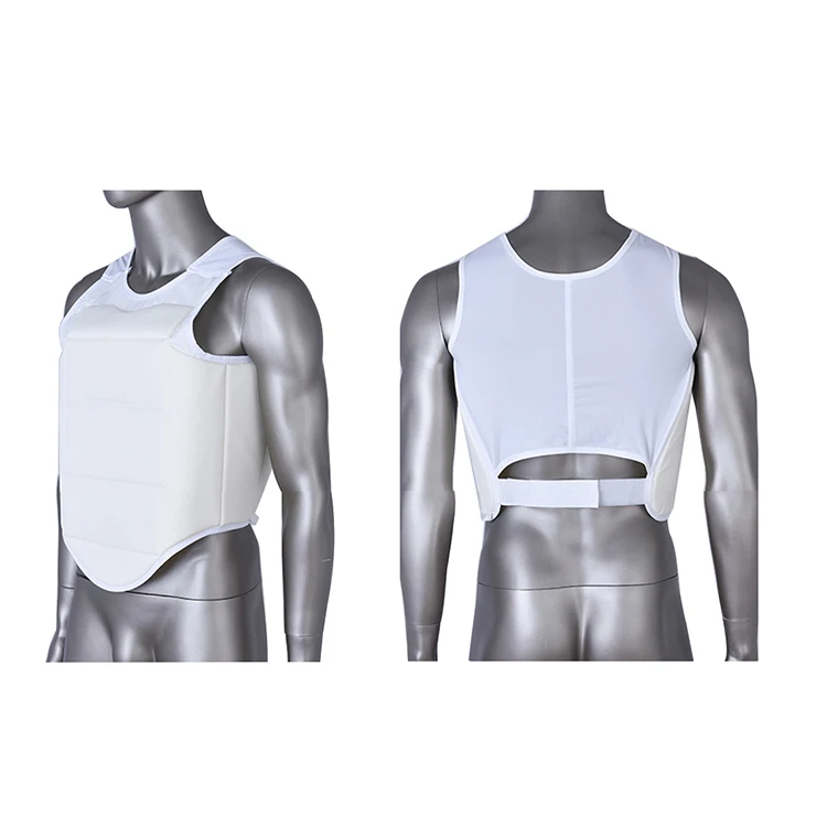 Description Picture 4 of itemTaekwondo Karate Chest Guard Vest Boxing Karate Breast Protector Karate Protection Equipment For Adult Child