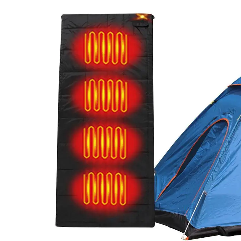 

Backpacking Sleeping Bag Portable USB Heating Compression Sack With A Temperature Control Camping Essentials For RV Home