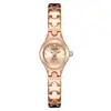 Fashion Women Watches Rose Gold Luxury Stainless Steel Qualities Small Ladies Wristwatches Diamond Female Bracelet Watch Gifts 2