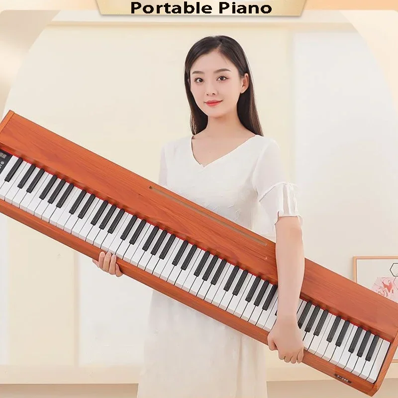 88-key Digital Piano Adult Electronic Organ Professional Midi Keyboard Footswitch Beginners Portable Children's Musical Piano