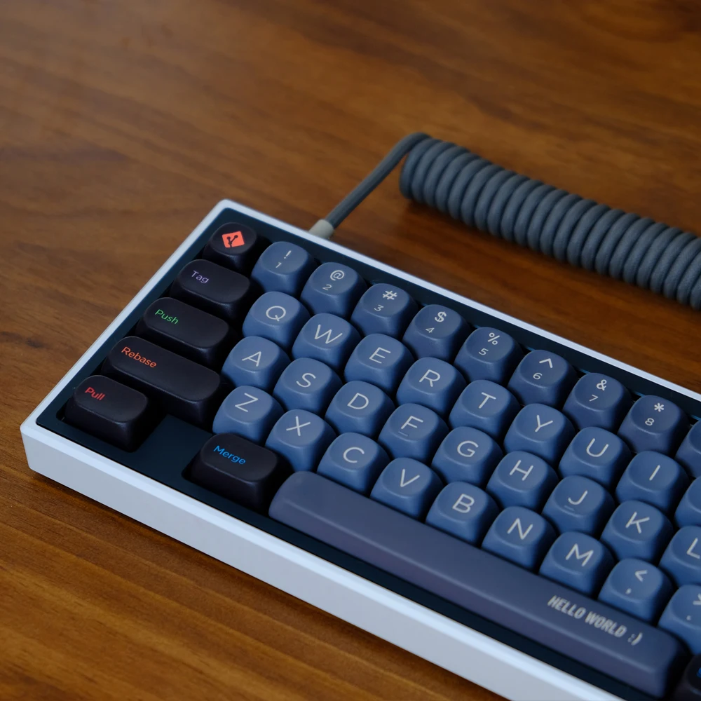 Keycaps Oblivion PBT Double Shot - 129 Touches - Compatible Cherry MX, Gateron - Pour Claviers Mécaniques QWERTY/AZERTY - 10