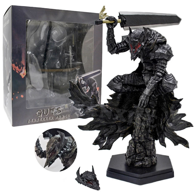 Berserk Guts Anime Figure - Berserker Armor Black Swordsman Collectible Figurine
