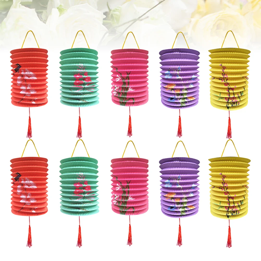 

Lantern Festival Party Supplies Paper Lanterns Colorful Decor Kids Hanging Decorative