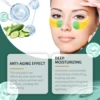 Cucumber Eye Mask Lightening Dark Circles Removal Eye Bags Firming Lifting Eye Patches Moisturizing Reduce Fine Lines Eye Care 3