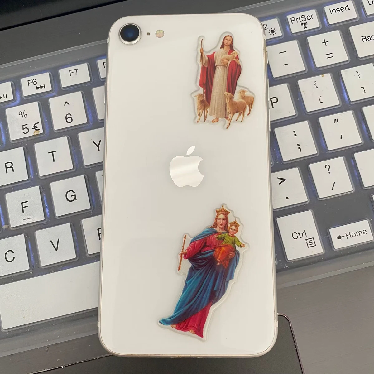 catholic stickers Stickers Waterproof Virgin Mary Jesus Guadalupe Catholic Church Gifts