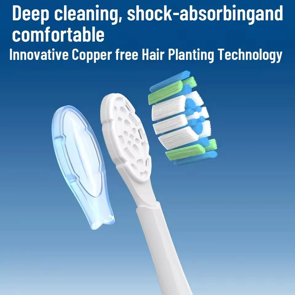 MIJIA MES609/610 Pro Soundwave 스위핑 소닉 전동 칫솔 교체용 브러시 헤드 밀봉 패키지