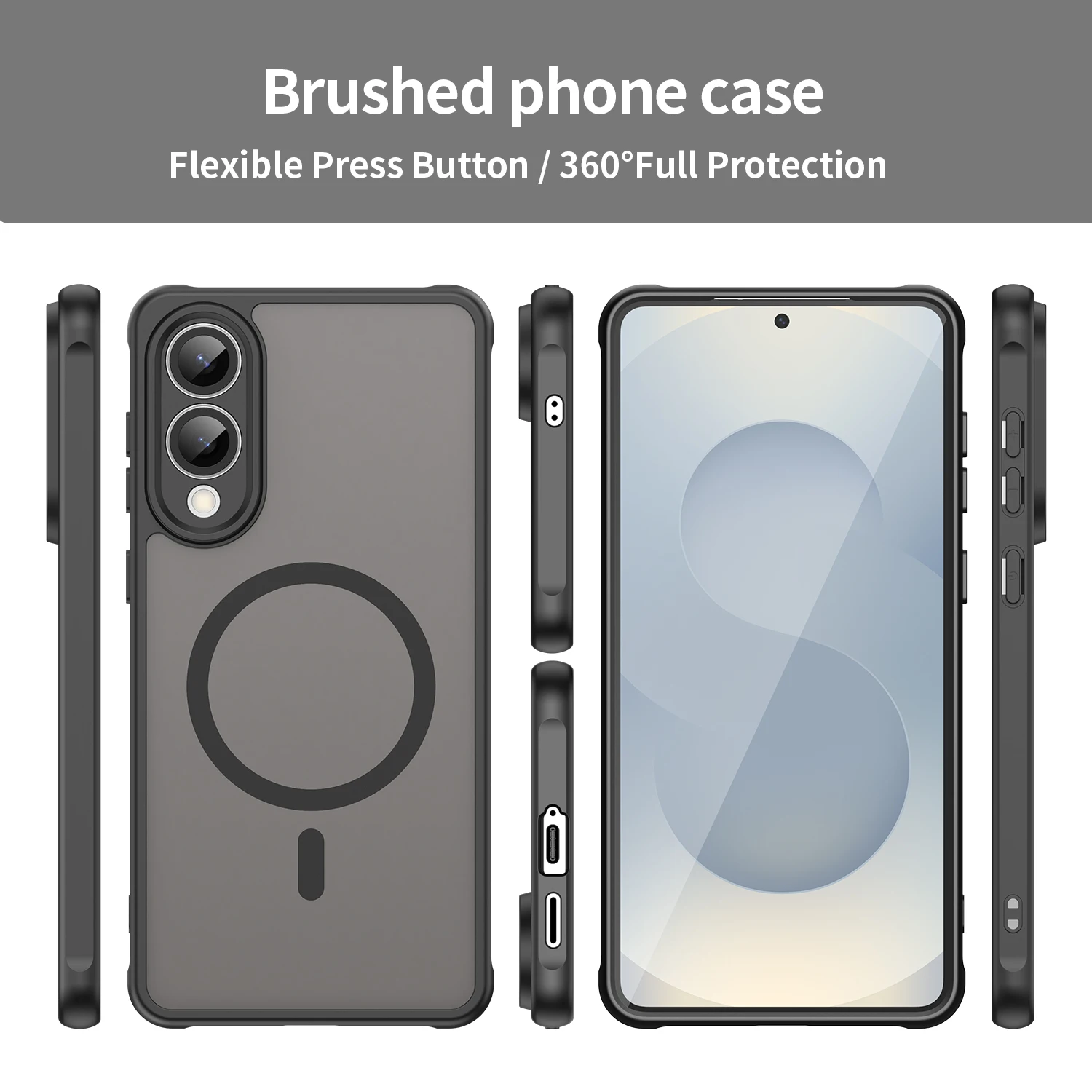 Matte Drop Protection Case with MagSafe