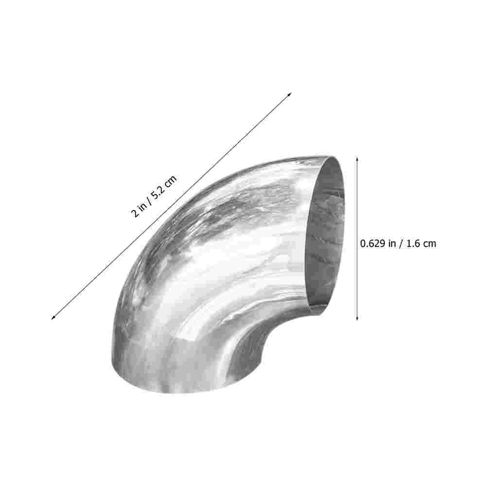 4 Pcs Handrail Arm Rest 90 Degree Stainless Steel Elbow Armrest Metal Car Exhaust Pipes