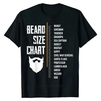 Beard Measurement Chart Beard Length Growth Chart T-Shirt