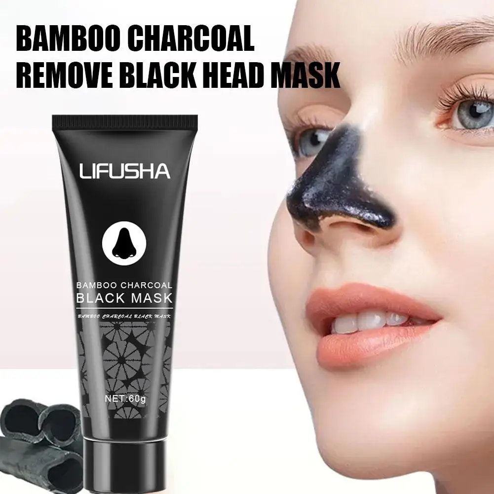 

60g/PCS Bamboo Charcoal Remove Blackhead Mask Nasal Membrane Clean Nursing T-Area Skin New L3Y7