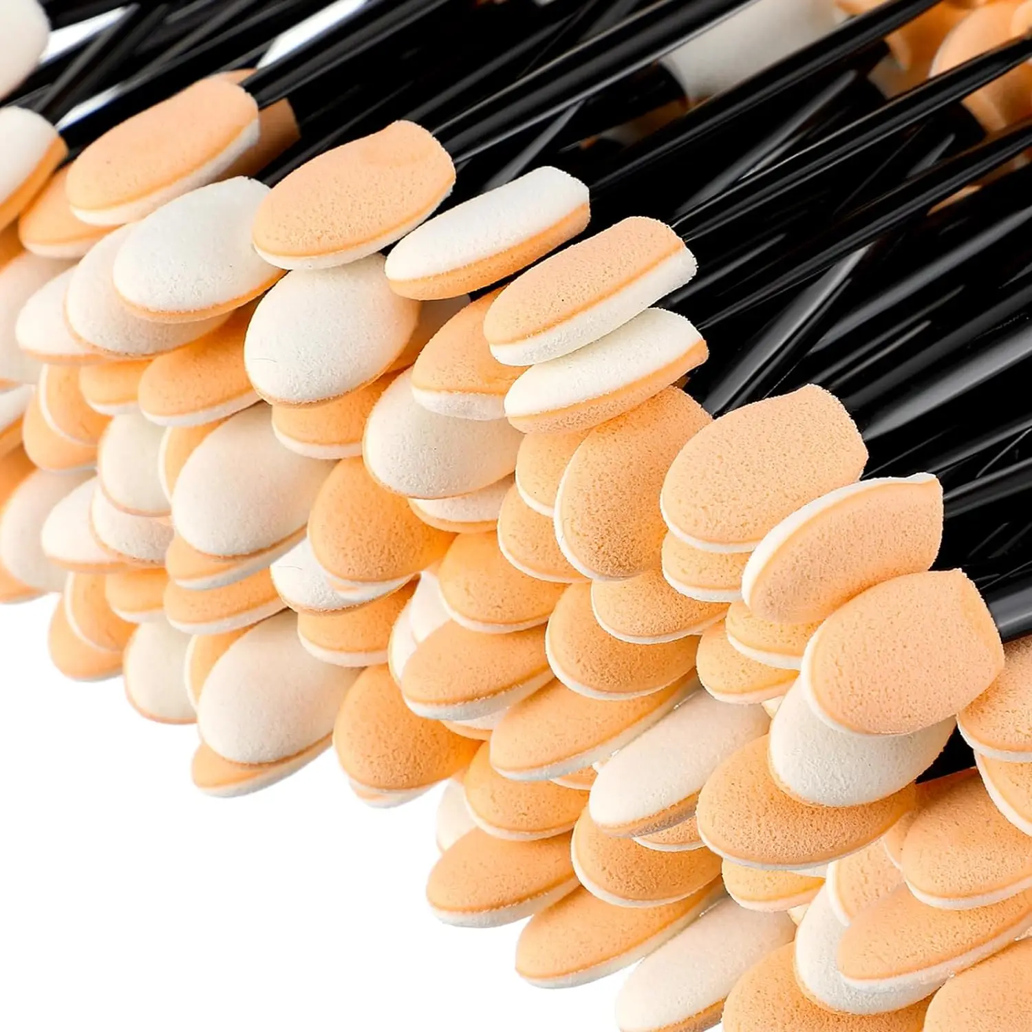 Sheeamy Eyeshadow Applicators Disposable Eye Makeup Applicators Eye Makeup Brushes Eyeshadow Double Sided Sponge