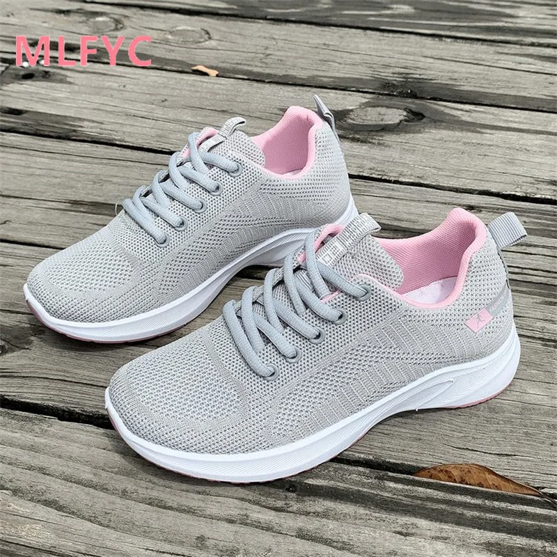 Women's Shoes New 2023 Spring and Autumn Leisure Shoes Mesh Breathable Non slip Flat Bottom Women's Shoes