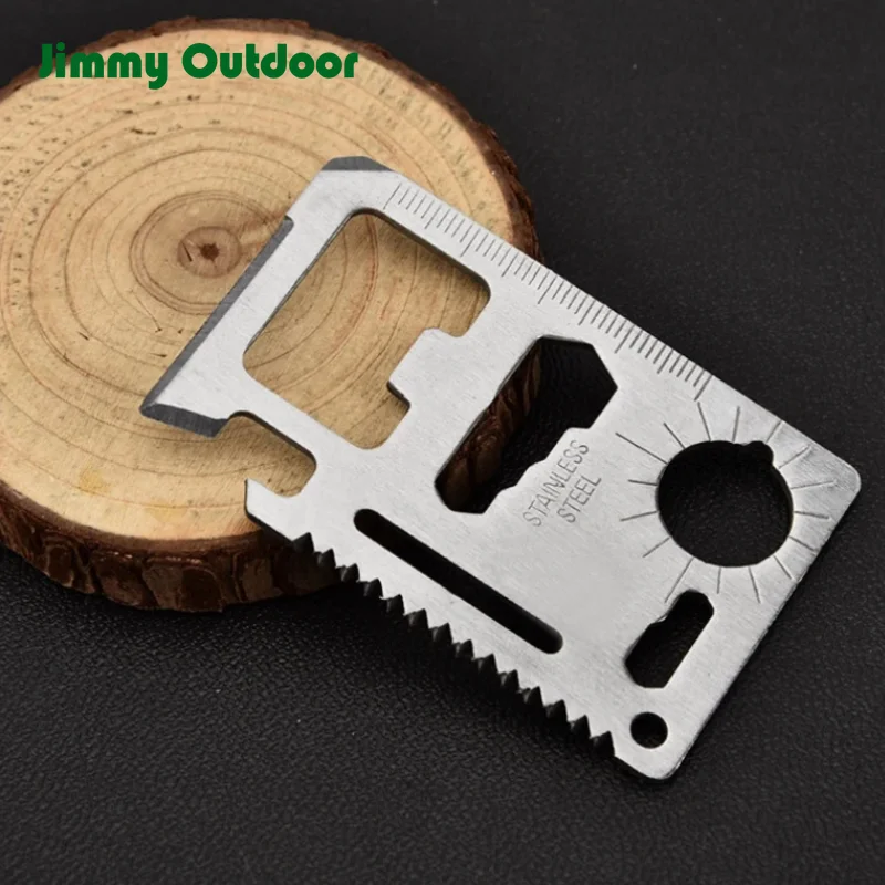

2/4Pcs Outdoor Portable Card Knife Hiking Self-defense Tactical Accessory Camping Supplies EDC Survival Multitool Camping Gear