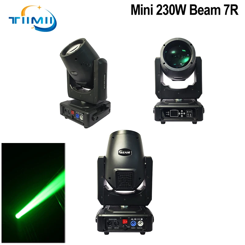 Flightcase Lyre 7R Mini Beam 230W Moving Head Light Dj Moving Key Model Beam 7R Sharpy Stage Disco Nightclub Mini 295W Mini 7R