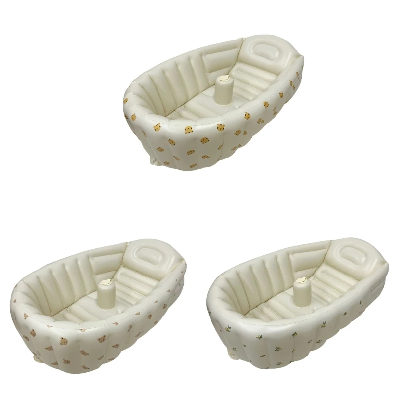 

Newborn Inflatable Bathtub Swimming Pool Outdoor Game Pool Portable Travel Gear