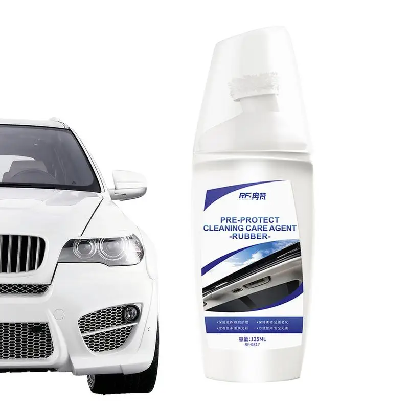 

125ml Car Rubber Restorer UV Protection Auto Antifreeze Rubber Care Agent Long-Lasting Trim Restorer Liquid For Cars Maintenance