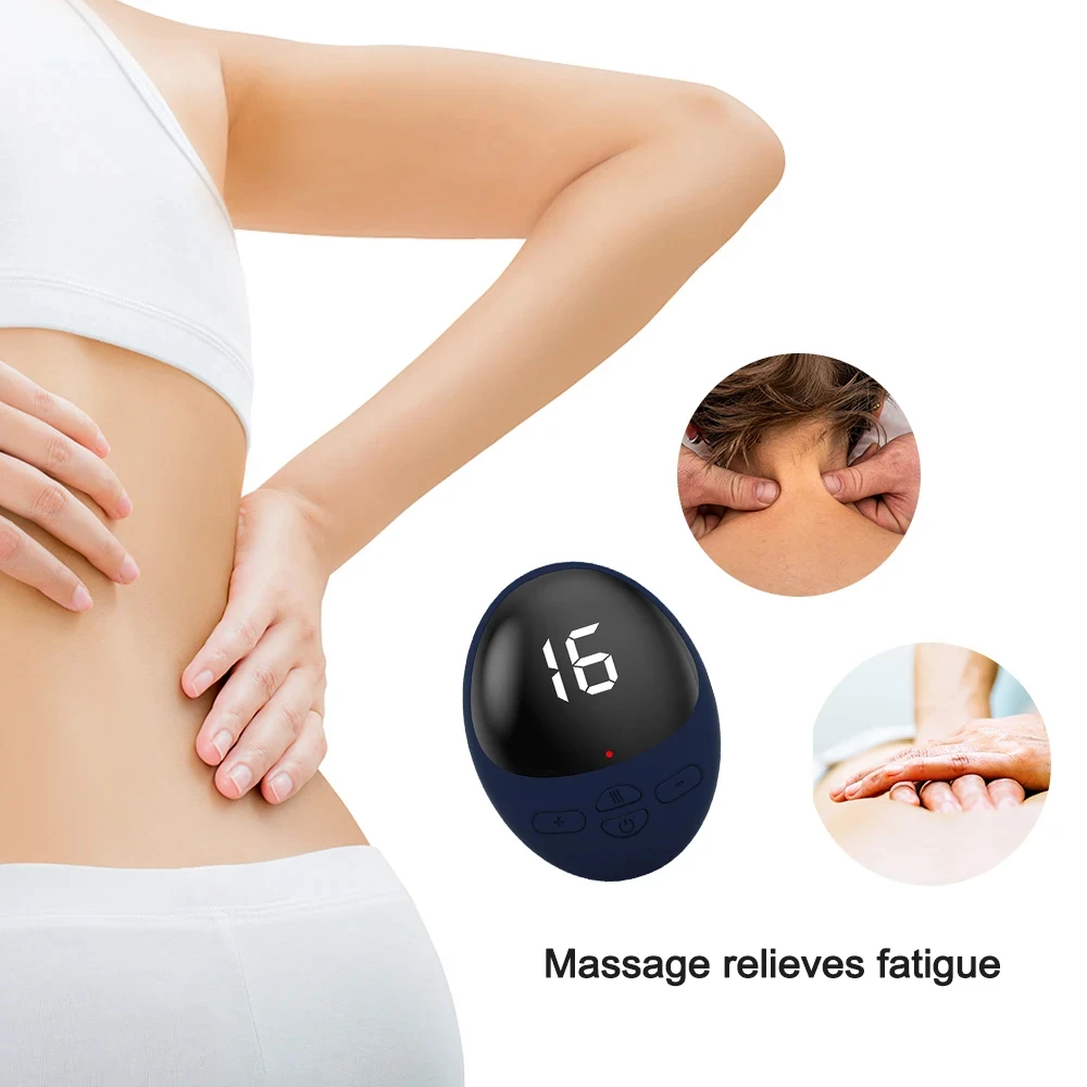 Mini Smart Cervical Spine Convenient Massager Home Electric Shoulder and Neck USB Charging Neck Patch Massager Relieve Fatigue