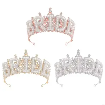 Corone da sposa per decorazioni per addio nubilato Regalo per sposa Addio nubilato Fasce per capelli per matrimoni per