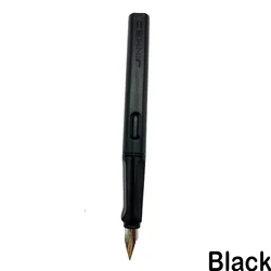 Jinhao 619 Luxury Colorful Calligraphy Fountain Pen - Elegant Writing Instrument with Fine Nib for School and Office Supplies (Black Fountain Pen)