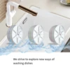 New Efficient Compact Mini Portable Turbo USB Chargeable Ultrasonic Dishwasher for Household Sink - Handy Vegetable Washing Mach 4