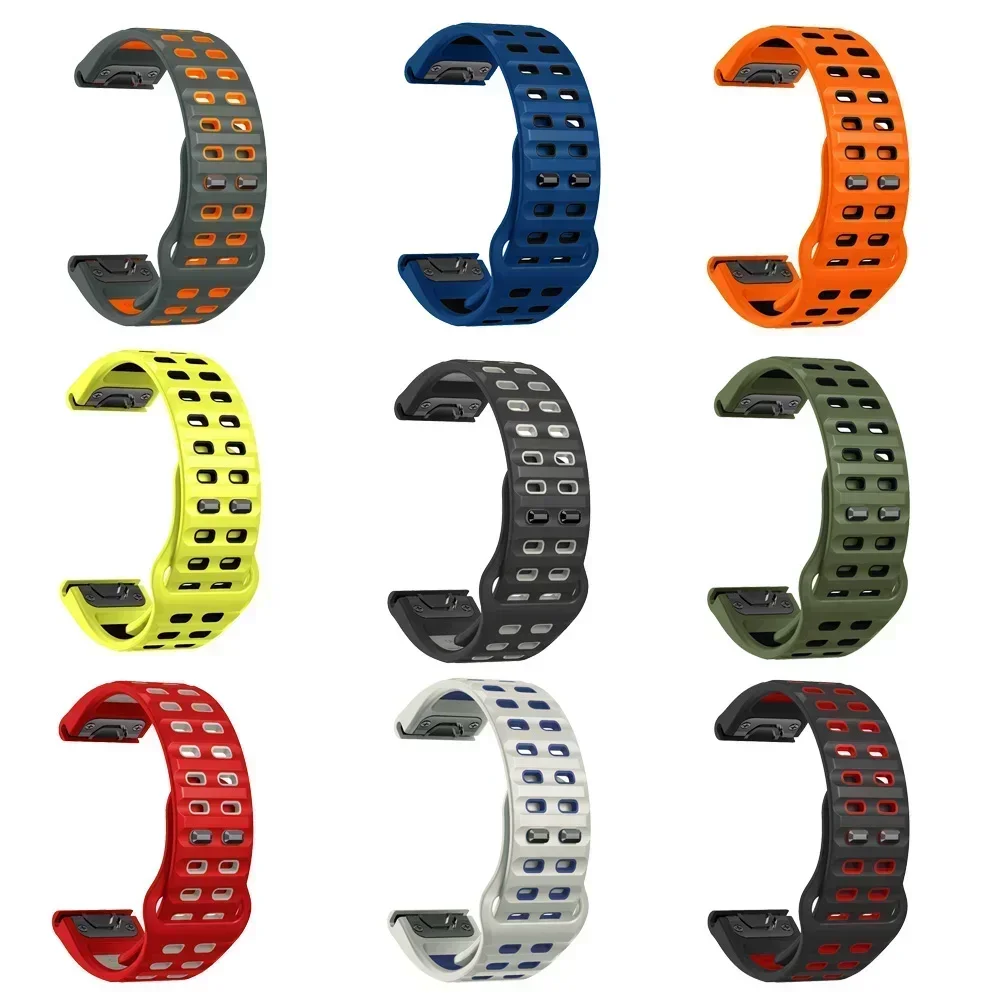QuickFit Silicone Watch Strap - Durable and Versatile Replacement Band