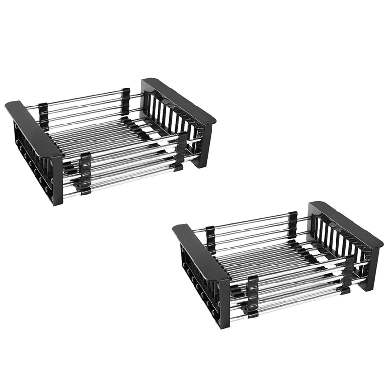 

Регулируемая сушилка для посуды из нержавеющей стали