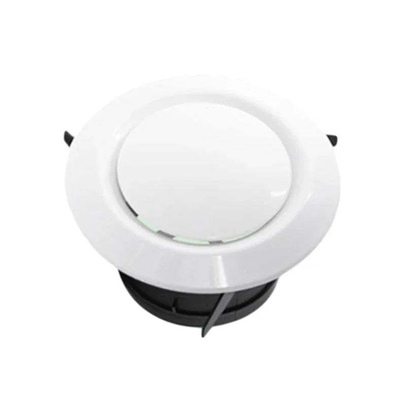 1pcs Exhaust Hood Air Vent Grille Ducting Ventilation Cover 75/100mm Adjustable ABS
