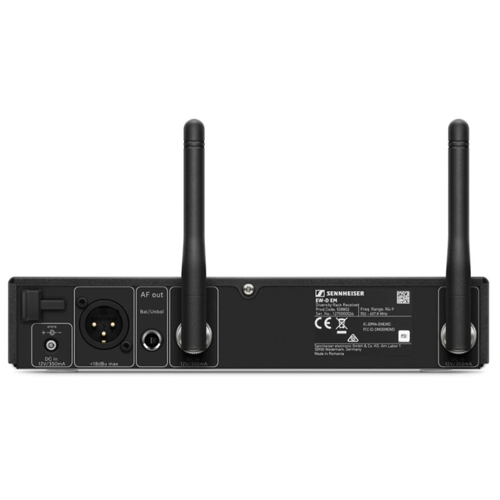 Sennheiser EW-D 835-S 무선 핸드 헬드 마이크 시스템 (R1-R6) (R4-R9)(Q1-Q6)