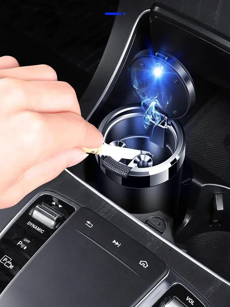 LED 조명이 달린 휴대용 자동차 재떨이, 탈착식 자동차 재떨이, GT LINE Sportage Peugeot GT GTLine 자동차 액세서리