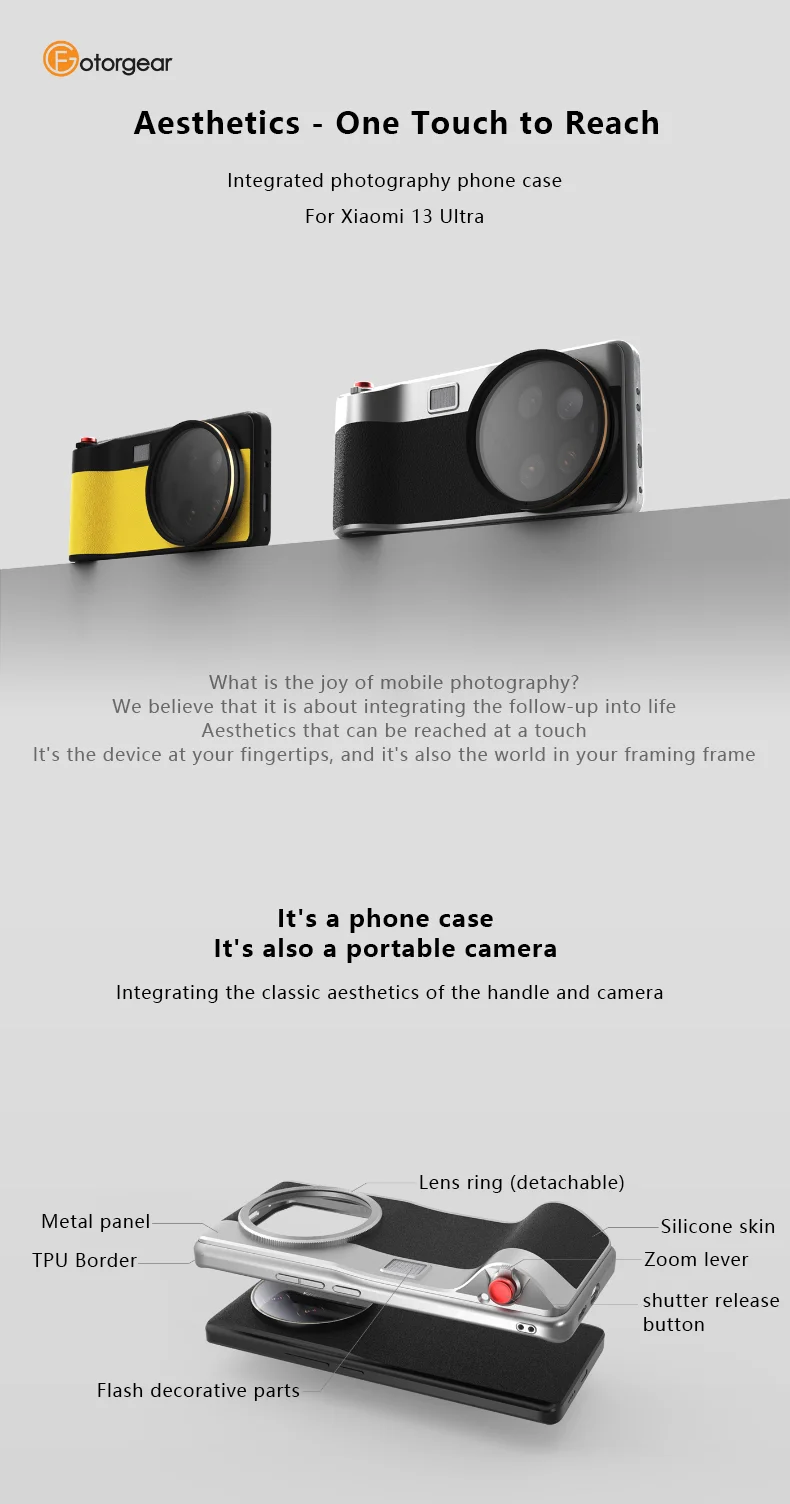 Fotorgear Phone Case All-in-one Professional Photography Kit