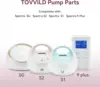 Breast Pump Parts for Spectra, Replace Duckbill Valves Tubes Backflow Protector Membrane for Spectra S1 S2 9 Plus Synergy Gold 6
