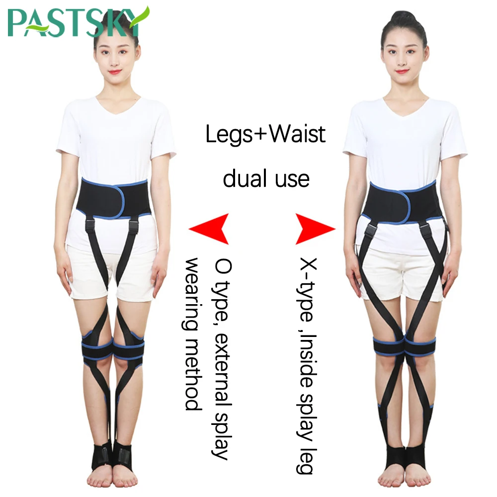 O/X Type Legs Correction Belt Effective Leg Straightening Elastic Band