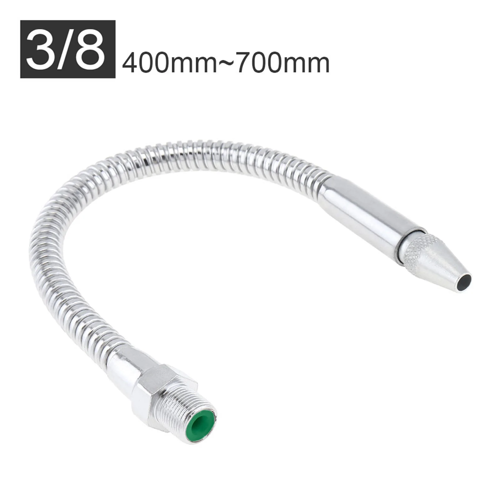 1/2 1/4 3/8 Inch Metal Flexible Water Oil Cooling Tubes 400-700mm with Round Head Nozzle for CNC Machine / Milling
