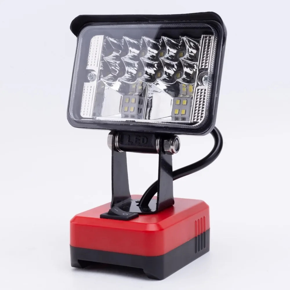 Portable LED Work Light 18V Li-ion Battery Powered with USB Type-C Charging Port for Power X Change/OZITO portable lanterns,camping light,camping lamp,portable work lights,camping lantern,portable work light