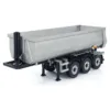 1/14 Metal RC Hydraulic Trailer 3 Axles for Remote Control Tractor Trucks Dumpers Cars DIY Model Finished Unpainted Toy TH23181 2
