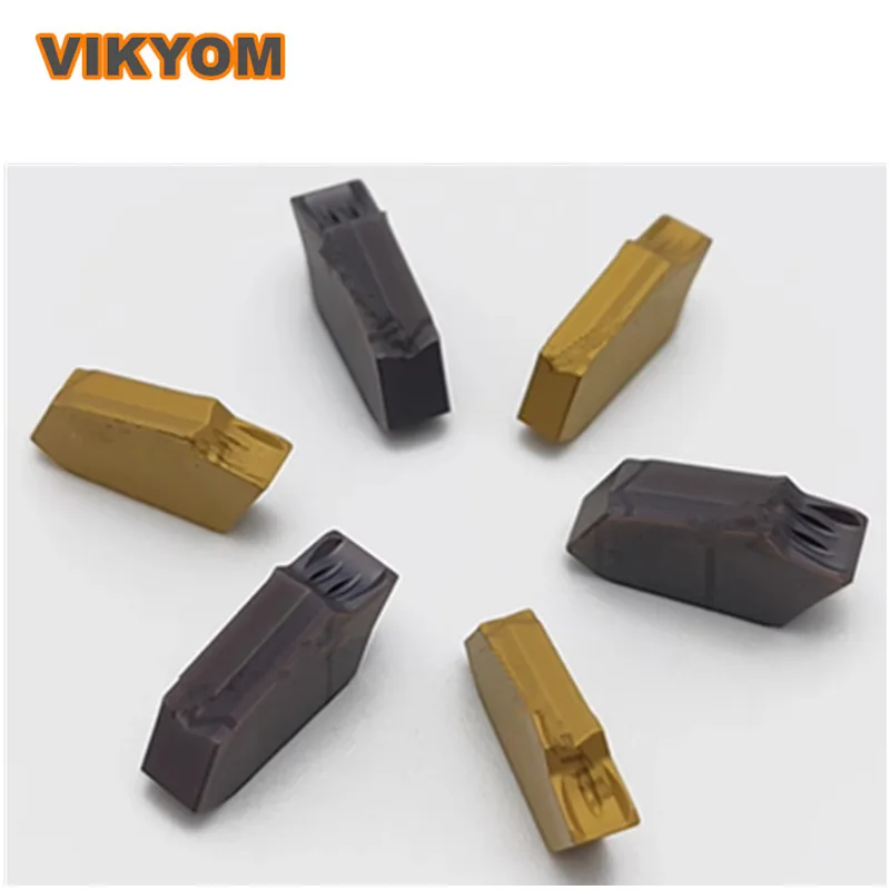 

10 шт. SP300 SP400 CNC одноголовочные режущие вставки для канавок, резак Хлоя, стальные детали, токарный станок из нержавеющей стали, режущий станок, зернистость